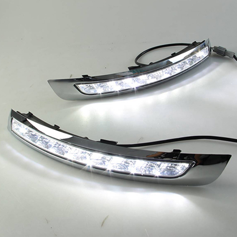 LED DRL Daytime Running Light Daylight With Dimming Function For Volvo XC60 2009 2013|daytime - View #5