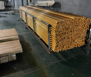 Arabie Saoudite Populaire Fer Économique 35 mm 2 Mètres 5 Mètres Tringle à <span class=keywords><strong>Rideau</strong></span> Adhésive Dorée Bon Marché - Product Image 6