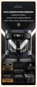 Máquina <span class=keywords><strong>freidora</strong></span> Industrial Eléctrica Geming 4.5L Donut y <span class=keywords><strong>freidora</strong></span> de <span class=keywords><strong>aire</strong></span> de vidrio Aplicación doméstica Máquina <span class=keywords><strong>freidora</strong></span> al por mayor - Product Image 3