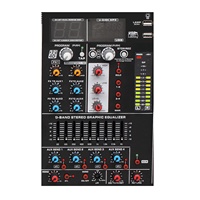 Yeni fabrika toptan EQ her kanal radyo stüdyo ses mikseri amplifikatör hoparlör