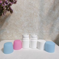 Bouteille à rouleaux en plastique PE de 50ml-Couleur et artisanat personnalisés, contenant déodorant et anti-transpirant, vente en gros d'usine
