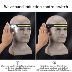 Ngoài trời Silicone <span class=keywords><strong>Led</strong></span> Đèn Pha đầu đèn IP65 cảm biến sạc USB không thấm nước <span class=keywords><strong>Led</strong></span> Đèn Pha với cảm biến chuyển động - Product Image 2