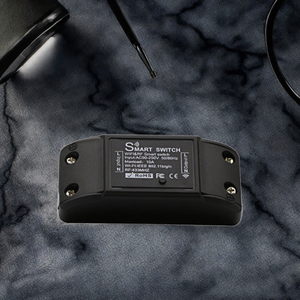 Tuya <span class=keywords><strong>Mini</strong></span> Thông Minh Chuyển Đổi Ngắt Wifi + RF Điều Khiển Hỗ Trợ SmartLife Ứng Dụng Điều Khiển Kép 100-245V 10A Duy Nhất RF Điều Khiển Từ Xa Thiết Bị Chuyển Mạch - Product Image 3