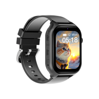 Reloj Inteligente 4G con GPS, Llamadas SOS, Pantalla de 1.83 Pulgadas, Batería de 800 mAh, Videollamadas, Chat, Juegos, Modo Clase, Zona Segura para Niños