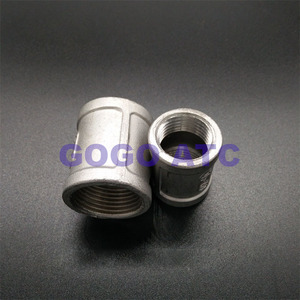 Tubería de acero inoxidable GOGO 201/304, conector antiguo de fundición con alambre interno DN15-DN32, rosca hembra, abrazadera de tubería, fontanería de alta calidad - Product Image 4