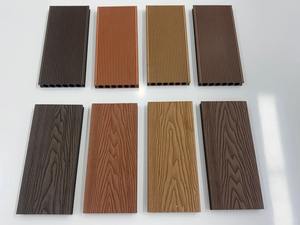 SHENGCHENG WPC Lames de terrasse 3D gaufrées effet bois, échantillon gratuit, revêtement de sol extérieur composite bois-plastique pour jardin - Product Image 3