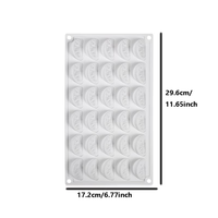 Moule en silicone 3D en forme de tranches de mandarine, segments d'orange, pour fondant, pâte à sucre, glaçage, pour gâteaux, cupcakes, fruits, orange