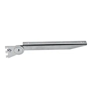 2020 Vente chaude Canal Chrome 15*30mm <span class=keywords><strong>Rectangulaire</strong></span> Tuyau Support de Tube Carré En Métal Droite Supports - Product Image 5