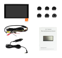 Moniteur d'appuie-tête de voiture 10,1 pouces à prix d'usine, Android 2+32G, écran tactile IPS, divertissement pour sièges arrière USB/WiFi