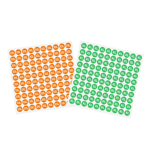 Tùy chỉnh Vòng may Kích thước Nhãn dính Kích thước quần áo dán cho may mặc (S, M, L, XS, XL, XXL, XXXL) - Product Image 6