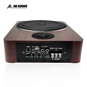Nueva competencia de fábrica de madera de <span class=keywords><strong>8</strong></span> pulgadas, subwoofer ultrafino de audio para <span class=keywords><strong>coche</strong></span>, subwoofer debajo del asiento, altavoz de Subwoofer activo Delgado - Product Image 5