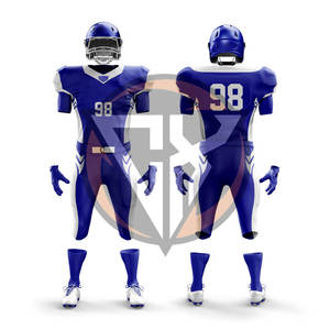 Servicio OEM, Diseño Personalizado de Uniformes de Fútbol Americano, Uniformes de Fútbol Americano de Diferentes Estilos y Colores Lisos Más Vendidos - Product Image 1