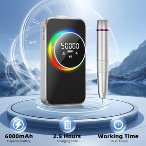 Machine à ongles professionnelle portable en plastique avec écran LCD et fonction Power Bank 35000 tr/min, kit de retrait de gel UV - Product Image 2