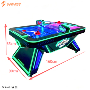 Table de hockey sur air LED de luxe à prix d'usine avec marquage électronique en option – Équipement de divertissement intérieur pour hôtels - Product Image 3