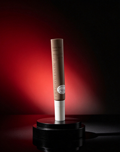 Tube de sérum pour les yeux en PE brun <span class=keywords><strong>mat</strong></span>, conteneur vide pour crème contour des yeux avec embout de massage en silicone en forme de gourde, impression personnalisée OEM pour soins de la peau - Product Image 3