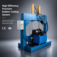 Machine de découpe de caoutchouc Jucai, guillotine hydraulique pour la découpe de blocs de caoutchouc naturel, recyclage de pneus, CE, vente en gros