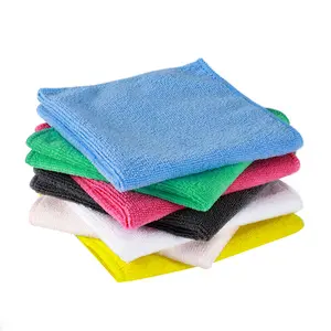 Lint Free Microfibre Clothes Multipurpose Napkin For Home Cleaning