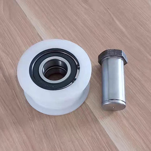 <b>Elevator</b> Steel Belt Pulley 90mm Nylon Guide Wheel For Construction <b>Elevator</b> <b>Parts</b> - Product Image 1