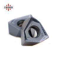 Plaquettes de fraisage CNC ZANHO 6NGU090508R-M - Outils en carbure de tungstène de haute précision avec revêtement PVD pour l'usinage de l'acier et de l'acier inoxydable