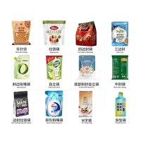 Machine de remplissage et de bouchage automatique rotative YH pour sachets préformés, machine d'emballage rotative pour sachets préformés