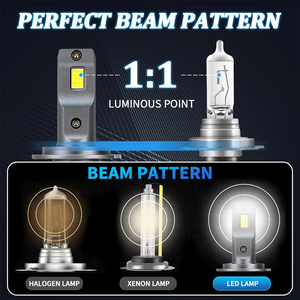 Faro Delantero LED para Automóvil 300W 50000LM Bombilla H4 H7 H11 9005 Luz LED Automotriz para Sistema de Iluminación de Coche Camión y Motocicleta - Product Image 5