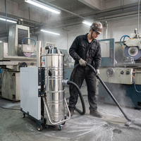 Aspirateur industriel pour usinage CNC, polissage, usinage du bois, perçage, usine, entrepôt, atelier, chantier de construction
