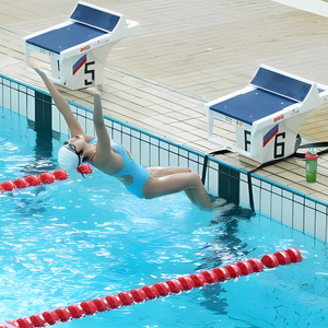 Blocs <span class=keywords><strong>de</strong></span> départ Water Faery et entraîneur auxiliaire pour les compétitions <span class=keywords><strong>de</strong></span> natation en <span class=keywords><strong>piscine</strong></span>, accessoires <span class=keywords><strong>de</strong></span> course professionnels - Product Image 2