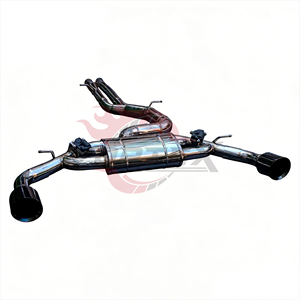 ท่อไอเสีย Vortex SS304 Valvetronic Performance สำหรับ Audi TT RS 2.5T 5 สูบ ระบบ Catback พร้อมวาล์วคู่และปลายท่อสีดำ - Product Image 1