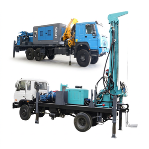 Foreuse hydraulique rotative portative sur chenilles APCOM avec pompe, moteur diesel haute efficacité, profondeur max. 200 m - Product Image 1