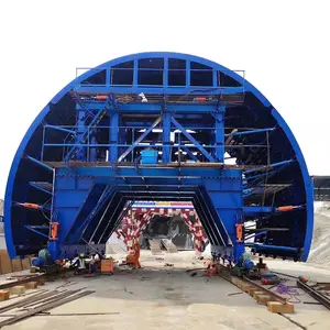 China stellt einen effizienten und sicheren hydraulischen Tunnel auskleidung wagen aus Stahl für den Hochgeschwindigkeits-Eisenbahn tunnel bau her