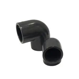 DIN Standard DN25 1 Inch UPVC Pipe Fitting Elbow PN20 Plastic PVC 90 Degree Elbows Connector For Industry Pipe