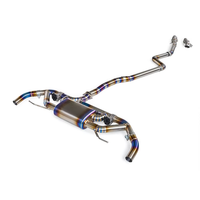 Hochwertige Titan-Legierung Catback-Auspuffanlage mit Valvetronic für Mercedes-Benz GLC300E 2.0T 2015-2021 für Sanftere Leistungsabgabe