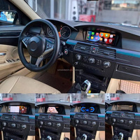 Écran multimédia style voiture original 8,8 pouces, autoradio Android pour BMW Série 5 E60 E61 E63 Série 3 E90 E91 E92
