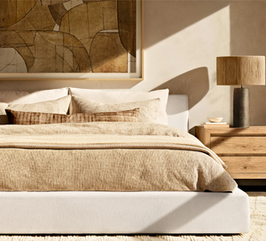 Juegos de dormitorio de Hotel Villa dormitorio de lujo moderno y sencillo cama de matrimonio <span class=keywords><strong>Cal</strong></span> cama <span class=keywords><strong>king</strong></span> funda de lino extraíble cama para dormir tamaño <span class=keywords><strong>king</strong></span> - Product Image 5