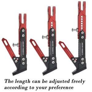 Pièces de béquille de moto support de pied de moto en métal CNC réglable support latéral de coup de pied support Durable résistant à la Corrosion <span class=keywords><strong>St</strong></span> - Product Image 2