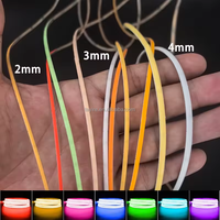Bande LED COB ultra-fine de 2 mm, flexible, découpable, 5V 12V, 480 LED/m, RA90, blanc, rouge, vert, bleu, rose, orange, ruban LED
