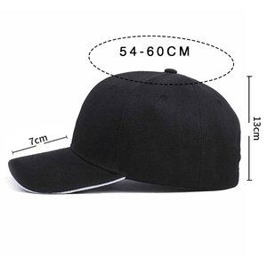Cappello Sportivo da Uomo con Visiera Rigida, Taglia Grande, in Cotone, Cappello da Sole per Adulti, Taglia Extra Large, in Poliestere ad Asciugatura Rapida, Cappellini da Baseball 56-60cm - Product Image 2