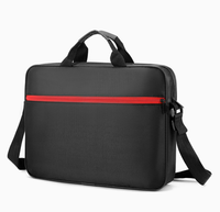 Sac pour ordinateur portable en nylon imperméable OEM d'usine, mallette d'affaires pour ordinateur, vente en gros, logo personnalisé, en vrac
