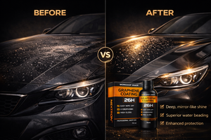 GRAPHONEX Nextrons 26H Revêtement céramique au graphène, finition brillante hydrophobe pour toutes les surfaces (70 ml), fonction auto-réparatrice, 10 ans - Product Image 3