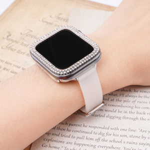 <span class=keywords><strong>40mm</strong></span> 44mm Double Diamond Bling Protector <span class=keywords><strong>Watch</strong></span> Case para <span class=keywords><strong>Apple</strong></span> IWatch 6/5/4/<span class=keywords><strong>SE</strong></span> - Product Image 6