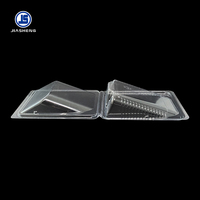 Fabrikant Groothandel Wegwerp Transparante PET Driehoekige Sandwich Afhaalverpakking Clamshell Verpakking