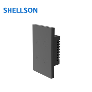 スマートなWifiライトスイッチ2025 WIFI 4ギャングBRウォールタッチスイッチTuyaスマートなアプリ制御 - Product Image 6