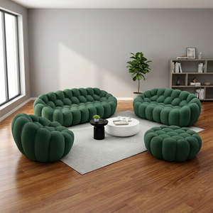 Sofá Seccional Moderno en Forma de L de Cuero PU de Lujo al por Mayor para Sala de Estar, Escuela, Baño, de Alta Calidad y Desmontable - Product Image 1