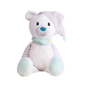 Jouet en peluche animal <span class=keywords><strong>de</strong></span> dessin animé mignon pour enfants bébé bébé son jouet animal apaisant apaisant avec veilleuse et fonction <span class=keywords><strong>de</strong></span> synchronisation - Product Image 1