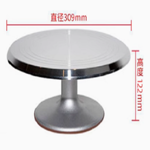 Plato Giratorio para Tartas Redondo y Resistente de Aleación de Aluminio OEM/ODM Más Vendido de Fábrica, Herramienta Superior para Repostería y Pastelería - Product Image 4