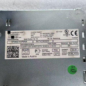 S70602-NAPMNA ตัวควบคุมไดรฟ์ AKM44E-ANCNDA00และมอเตอร์ S70602-NAPMNA AKM44E-ANCNDA00 S70602-NAPMNA AKM44E-ANCNDA00ไดรฟ์ - Product Image 6