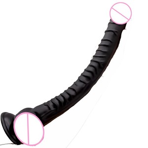 Dildo réaliste en PVC de haute qualité avec base à ventouse, texture ferme, long plug anal, jouets sexuels pour femmes et couples - Product Image 3