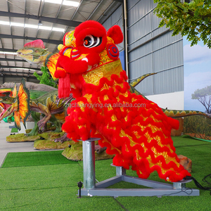 Spring Festival Machine Electric Action - Performing <strong>Animatronic</strong> Mechanical Robotic Movable Lion Dance Robot Dynamic <strong>Prop</strong> - Product Image 3