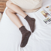 Chaussettes pour femmes en or et argent brillant, chaussettes à paillettes personnalisées
