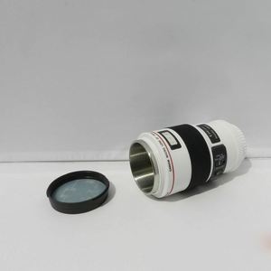 Tasse à café pour objectif de caméra Tasse à gobelet isolée en acier inoxydable pour les couples Cadeaux de <span class=keywords><strong>photographe</strong></span> créatif (<span class=keywords><strong>noir</strong></span> + <span class=keywords><strong>blanc</strong></span>) - Product Image 4